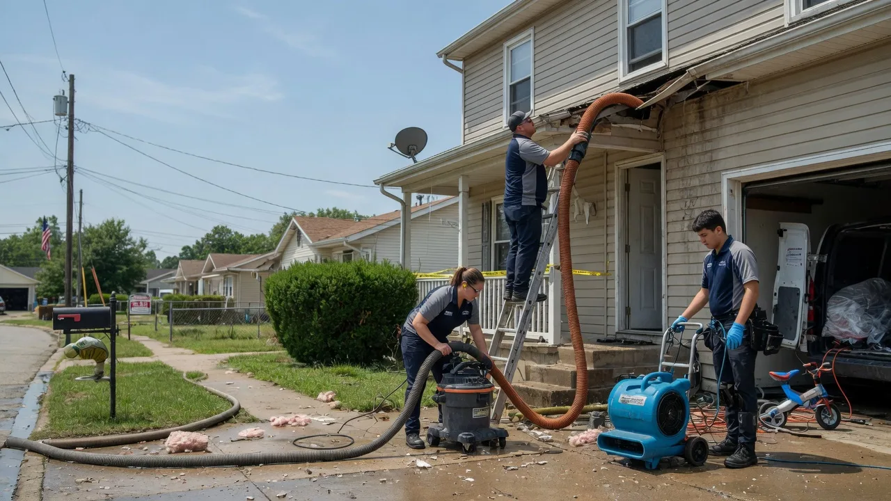 Water Damage Restoration in Bruceville, IN near me